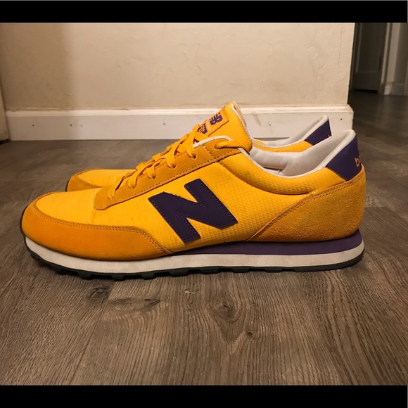 New Balance 501 Rare Yellow/Purple Size 14 - Picture 4 of 8